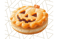 Realistic Halloween Donut Clipart PNG, Spooky Cute Sweets Product Image 5