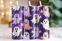 Halloween Boo Tumbler Wrap | Sublimation | Tumblers Product Image 1