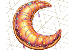 Halloween Donut Clipart PNG, Cute Spooky Doughnut Art Product Image 5