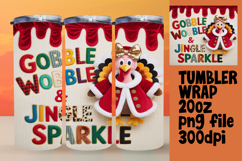 ARTISTIC 20oz Tumbler Template , Holiday Product Image 1