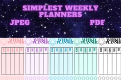 best simplest weekly planner freebie 61,free Weekly planner Product Image 1