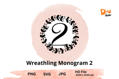 Wreathling Monogram Product Image 1