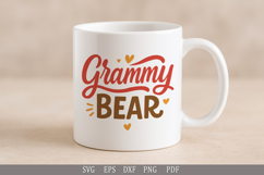 Cute Grandma Design for T-Shirts and Gifts SVG PNG EPS PDF Product Image 5