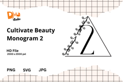 Cultivate Beauty Monogram Product Image 1