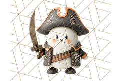 Cute Halloween Ghost Clipart Costume PNG, Halloween Png Product Image 5