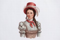 Victorian Winter Clipart Sublimation PNG Product Image 1