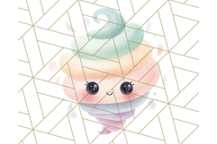 Kawaii Weather Clipart PNG, Cute Pastel Weather Icons Product Image 5