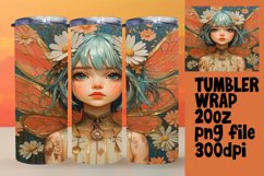 Trendy 20oz Design for Sublimation , Fairy Product Image 1