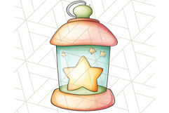 Fairy Tale Unicorn PNG Pastel Magic Clipart, Fantasy Rainbow Product Image 5