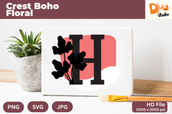 Crest Boho Floral Monogram Product Image 1