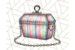 Pastel Goth Halloween PNG Clipart, Creepy Cute Art Product Image 5