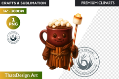 Fantasy Food Characters RPG Clipart PNG Graphics Product Image 1