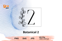 Botanical Monogram Product Image 1