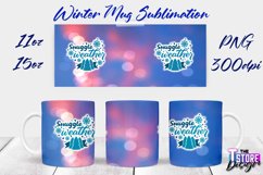 Winter Mug Sublimation | Winter 11 oz |15 oz Mug Sublimation Product Image 23