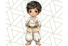 Halloween Around the World Clipart PNG, Fun Halloween Kids Product Image 5