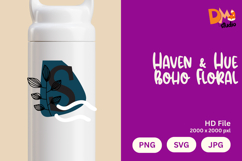 Haven &amp; Hue Boho Floral Monogram Product Image 1