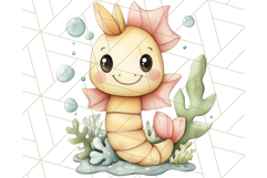 Under the Sea Nursery Clipart, Ocean Animals PNG Product Image 5