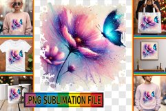 Sweet PNG Art for TSHIRTS, Butterfly Product Image 1