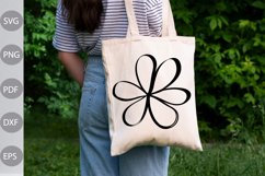 Retro Style Flower SVG Design Product Image 2