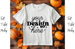 Fall t-shirt mockup, Fall mockup Product Image 1