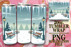 ENCHANTING ADVENTURES 20oz TUMBLER WRAP, Winter Product Image 1