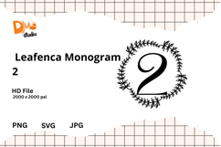 Leafenca Monogram Product Image 1