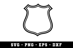 Tampler Shield Svg Design| SVG Cut files | Cricut Product Image 1