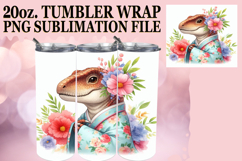 ENCHANTING JOY 20oz TUMBLER WRAP, Dino Product Image 1