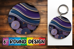 Bright Circle Ornaments Design PNG, Pattern Product Image 1