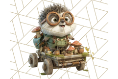 Tiny Explorers Clipart PNG, Animal Adventure PNG Product Image 5