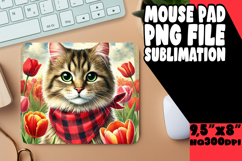 Enchanted mouse MAT Magical Design, Cute Cat Product Image 1
