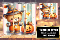 ELEGANT PNG for 20oz Tumbler , Teddy Bear Product Image 1