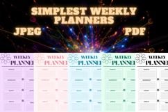 best simplest weekly planner freebie 62,free Weekly planner Product Image 1