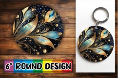 Mystical Black &amp; Gold Patterns: Sublimation Product Image 1
