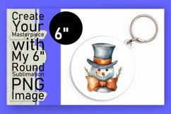 Joyful Winter Sublimation Circles Product Image 1