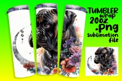 Whimsical Woofs: Watercolor Tumbler Design 20oz Product Image 1