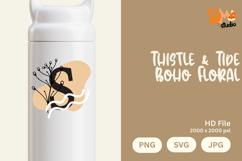 Thistle &amp; Tide Boho Floral Monogram Product Image 1