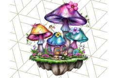 Bright Floating Island PNG Clipart for Fantasy Worlds & Maps Product Image 5