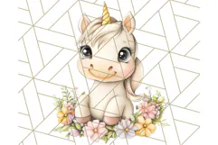 Woodland Nursery Baby Animals And Fantasy Forest PNG Clipart Product Image 5