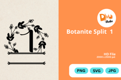 Botanite Split Monogram Product Image 1