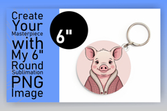 Creative Circle PNG for Car Coasters , Valenines Animals Product Image 1