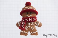 Gingerbread Man Clipart PNG Product Image 1