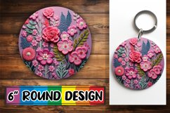 Whimsical Flower Keychain - Spring Edition Product Image 1