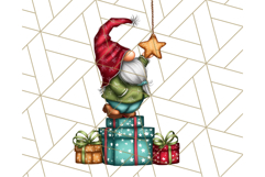 Christmas Gnome Clipart, Holiday Gnomes PNG Illustrations Product Image 5