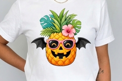 Summerween Clipart PNG Bundle | Cute Spooky Beach Halloween Product Image 11