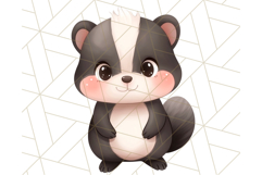 Cute Animal Clipart, Adorable Animal PNG Product Image 5