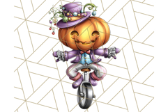 Spooky Carnival Characters Clipart PNG, Halloween Clipart Product Image 5