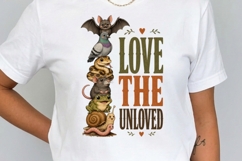 Love The Unloved PNG Bundle | Cute Misunderstood Animals Product Image 4