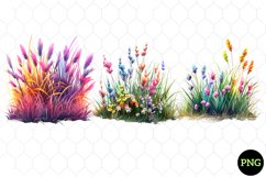 Watercolor Grass Clipart , Watercolor Clipart Product Image 1