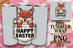SWEET REFLECTIONS 20oz TUMBLER WRAP, Easter Animals Product Image 1